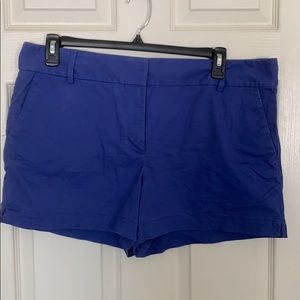 Loft bright blue shorts